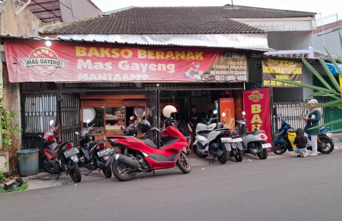 Bakso mas gayeng tanjung duren