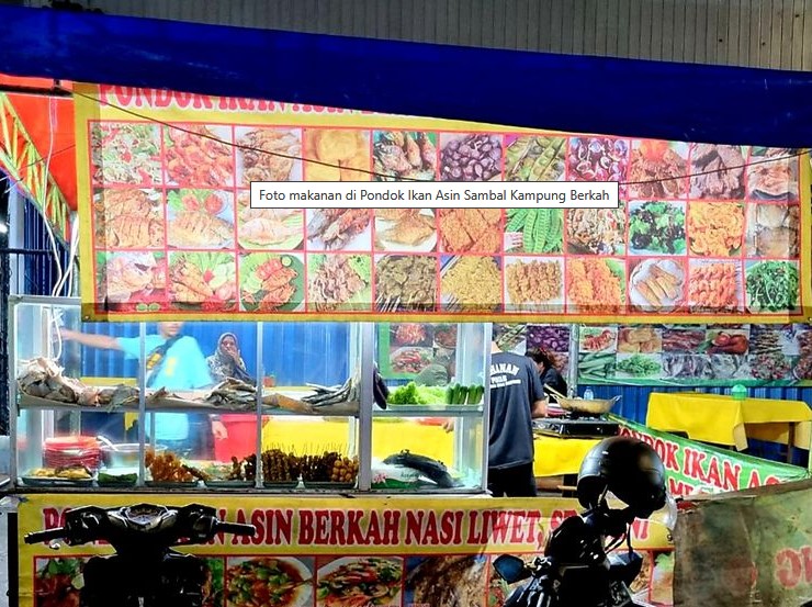 Pondok ikan asin sambal kampung berkah via Pergi Kuliner